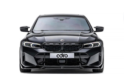 BMW 3 Series M340i G20 G21 LCI Carbon Fibre Front Splitter by Adro (2022+)
