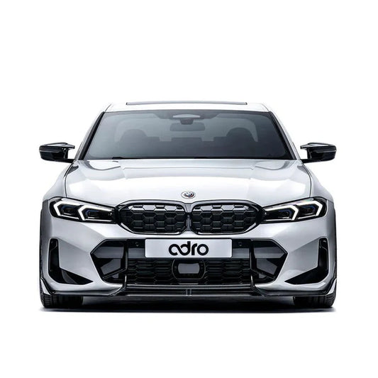 BMW 3 Series M340i G20 G21 LCI Carbon Fibre Front Splitter by Adro (2022+)
