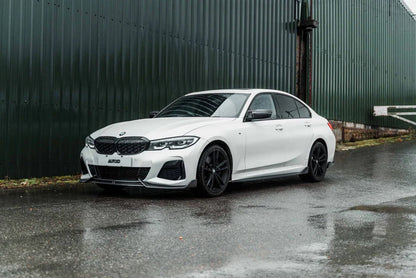 BMW 3 Series M340i G20 G21 (Pre-LCI) Carbon Fibre Front Splitter by Adro (2018-2022)