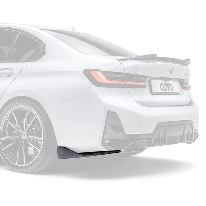 BMW 3 Series M340i G20 LCI Carbon Fibre Rear Winglets by Adro (2022+)