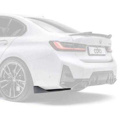 BMW 3 Series M340i G20 LCI Carbon Fibre Rear Winglets by Adro (2022+)