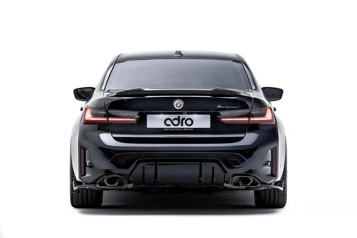 BMW 3 Series M340i G20 LCI Carbon Fibre Rear Winglets by Adro (2022+)