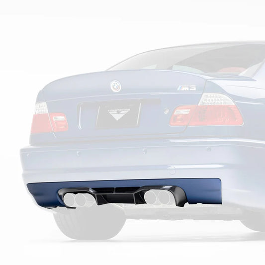 BMW E46 M3 V20 Aero Rear Diffuser Carbon Fiber By Vorsteiner