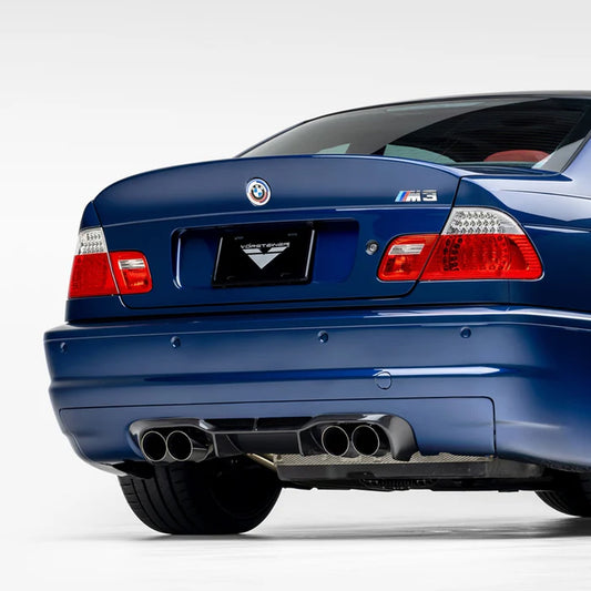 BMW E46 M3 V20 Aero Rear Diffuser Carbon Fiber By Vorsteiner