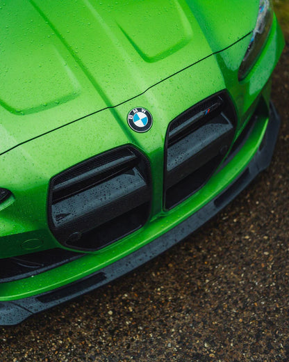 BMW G80 G81 M3 & BMW G82 G83 M4 Carbon Fibre VRS Aero Front Spoiler by Vorsteiner (2020+)