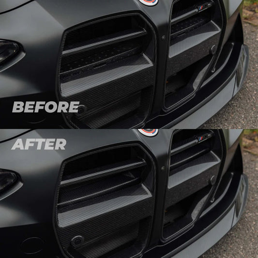 BMW G80 G81 M3 & G82 G83 M4 Pre-Preg Carbon Fibre Foam Crash Bar Cover by TRE (2021+)