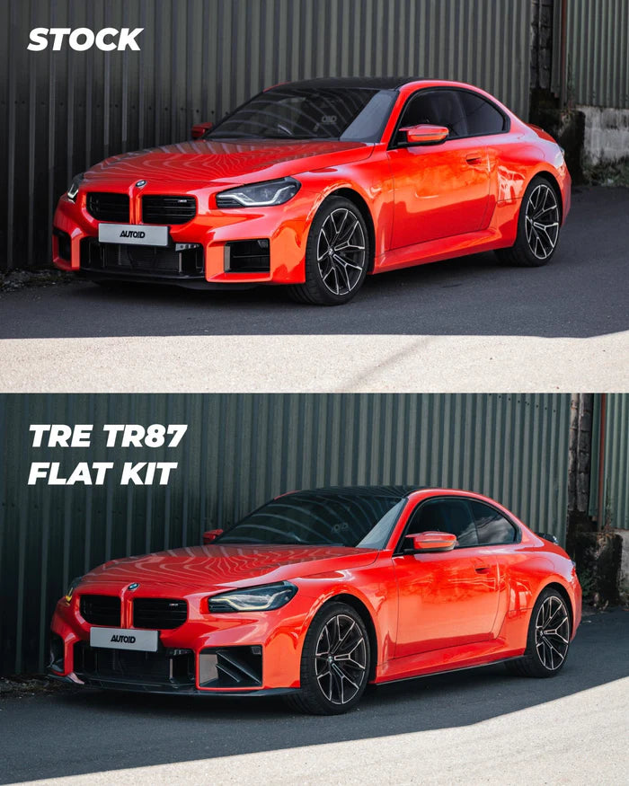 BMW G87 M2 TR87 Carbon Fibre Flat Side Skirts by TRE (2023+)