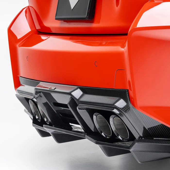 BMW G87 M2 VRS Aero Rear Diffuser with Underfloor Panel by Vorsteiner