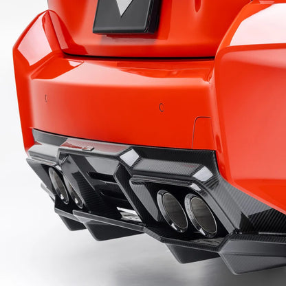 BMW G87 M2 VRS Aero Rear Diffuser with Underfloor Panel by Vorsteiner