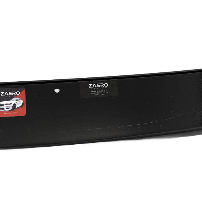 BMW M2 Competition F87 EVO-S Gloss Black Front Splitter by ZAERO (2018-2021)