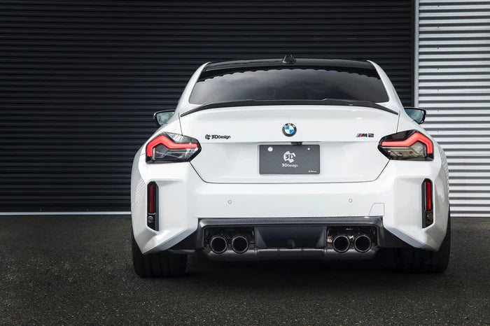 BMW M2 G87 Carbon Fibre Rear Diffuser by 3D Design (2023+)