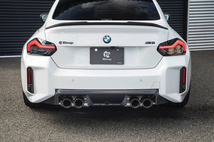 BMW M2 G87 Carbon Fibre Rear Diffuser by 3D Design (2023+)