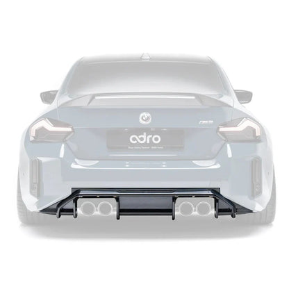 BMW M2 G87 Pre-Preg Carbon Fibre Rear Diffuser V2 by Adro (2023+)
