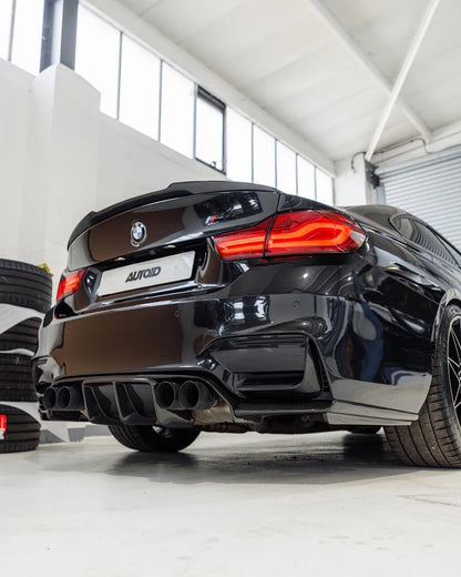 BMW M3 F80 & M4 F82 Pre-Preg Carbon Fibre GT Rear Diffuser Set by TRE (2014-2020)