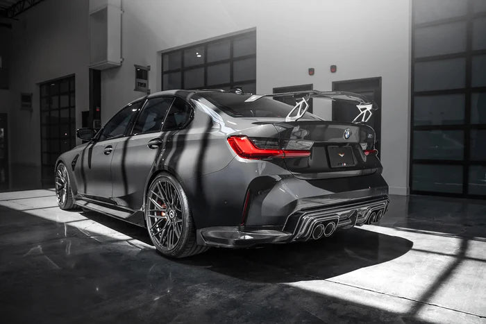 BMW M3 G80 G81 Carbon Fibre VRS Aero Rear Diffuser by Vorsteiner (2020+)