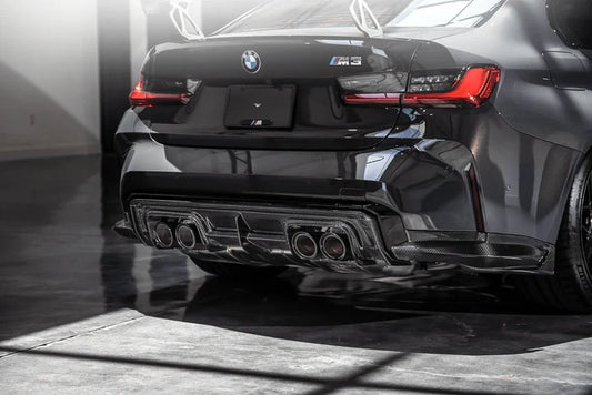 BMW M3 G80 G81 Carbon Fibre VRS Aero Rear Diffuser by Vorsteiner (2020+)