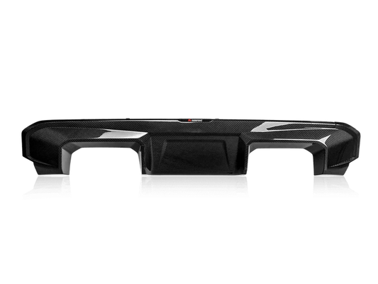 BMW M3 G80 G81 & M4 G82 G83 Akrapovic High Gloss Carbon Fibre Rear Diffuser (2021+)