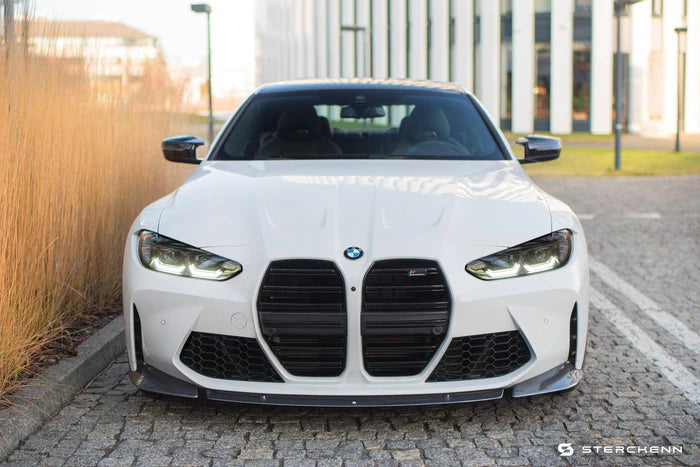 BMW M3 G80 G81 & M4 G82 G83 Carbon Fibre Front Splitter by Sterckenn (2021+)