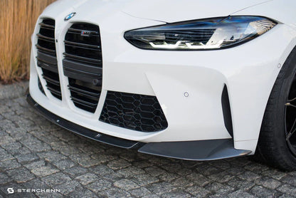 BMW M3 G80 G81 & M4 G82 G83 Carbon Fibre Front Splitter by Sterckenn (2021+)