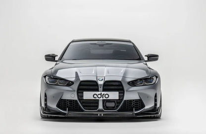 BMW M3 G80 G81 & M4 G82 G83 Dry Carbon Fibre Front Splitter by Adro (2021+)