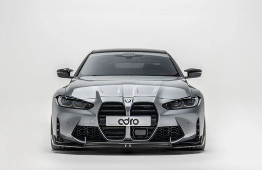 BMW M3 G80 G81 & M4 G82 G83 Dry Carbon Fibre Front Splitter by Adro (2021+)