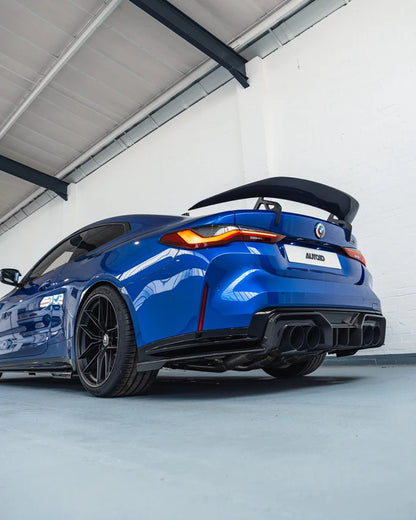 BMW M3 G80 G81 & M4 G82 G83 Dry Carbon Fibre Rear Diffuser by Adro (2021+)
