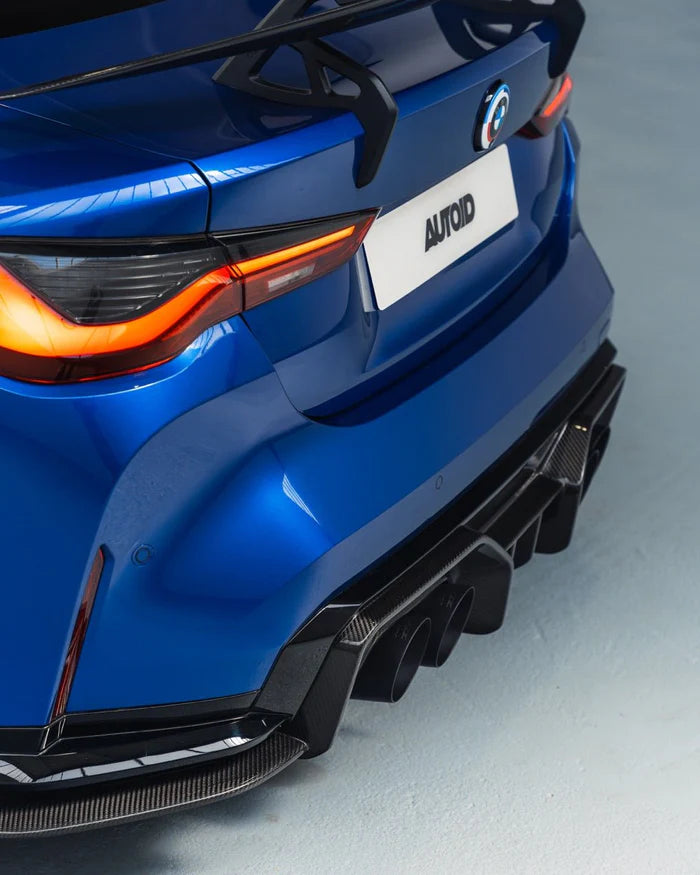BMW M3 G80 G81 & M4 G82 G83 Dry Carbon Fibre Rear Diffuser by Adro (2021+)