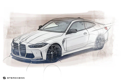 BMW M3 G80 G81 & M4 G82 G83 Carbon Fibre Front Splitter by Sterckenn (2021+)