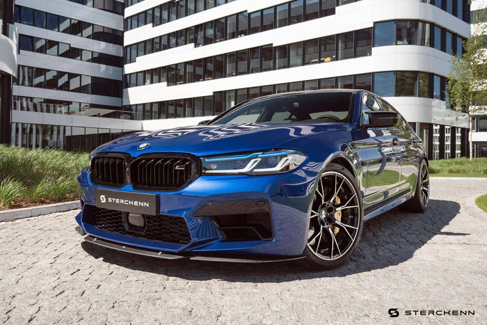 BMW M5 F90 LCI Carbon Fibre Front Lip by Sterckenn (2020-2023)
