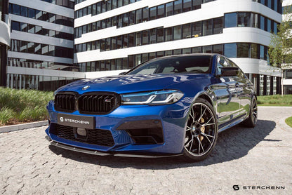 BMW M5 F90 LCI Carbon Fibre Front Lip by Sterckenn (2020-2023)