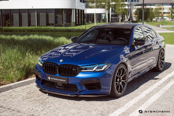 BMW M5 F90 LCI Carbon Fibre Front Lip by Sterckenn (2020-2023)
