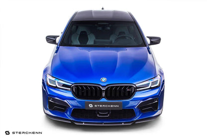 BMW M5 F90 LCI Carbon Fibre Front Lip by Sterckenn (2020-2023)