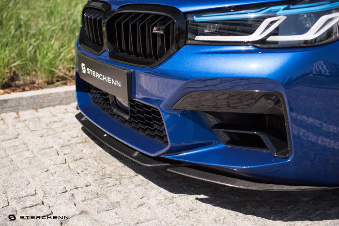 BMW M5 F90 LCI Carbon Fibre Front Lip by Sterckenn (2020-2023)