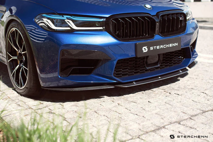 BMW M5 F90 LCI Carbon Fibre Front Lip by Sterckenn (2020-2023)