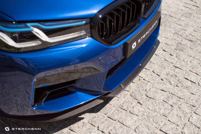 BMW M5 F90 LCI Carbon Fibre Front Lip by Sterckenn (2020-2023)