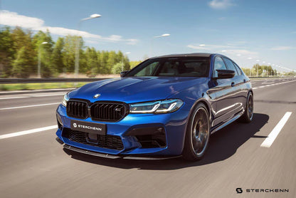 BMW M5 F90 LCI Carbon Fibre Front Lip by Sterckenn (2020-2023)