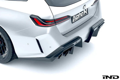 BMW M5 G90 G99 Carbon Fibre Rear Diffuser V1 by Alpha-N (2024+)