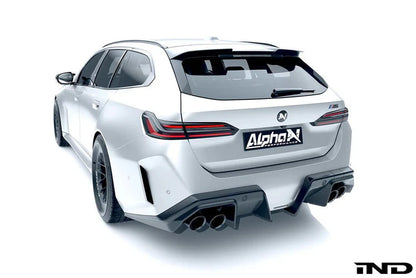 BMW M5 G90 G99 Carbon Fibre Rear Diffuser V1 by Alpha-N (2024+)