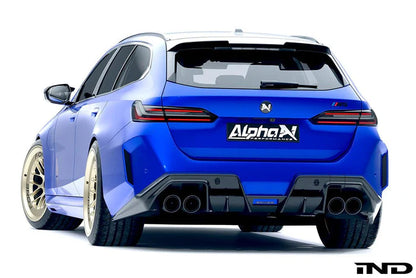 BMW M5 G90 G99 Carbon Fibre Rear Diffuser V2 by Alpha-N (2024+)