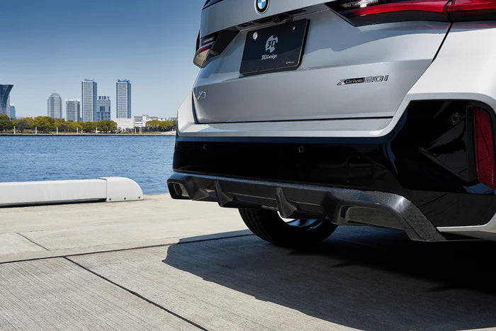 BMW X1 M Sport U11 Carbon Fibre Rear Diffuser by 3D Design (2022+)