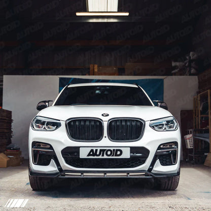 BMW X3 G01 & X4 G02 Pre-LCI Carbon Fibre Competition Front Splitter (2017-2021)
