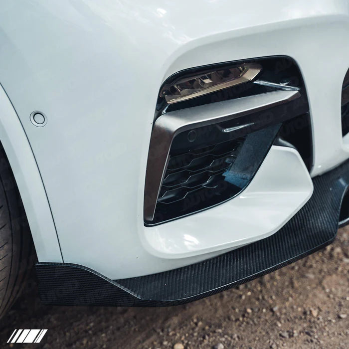 BMW X3 G01 & X4 G02 Pre-LCI Carbon Fibre Competition Front Splitter (2017-2021)