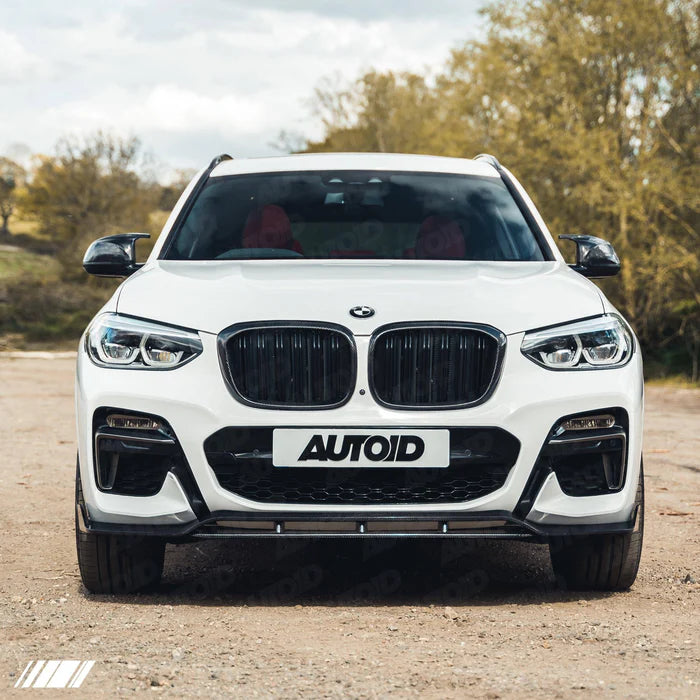 BMW X3 G01 & X4 G02 Pre-LCI Carbon Fibre Competition Front Splitter (2017-2021)