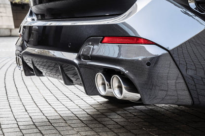 BMW X3 LCI G01 Carbon Fibre Rear Diffuser by 3D Design (2021+)