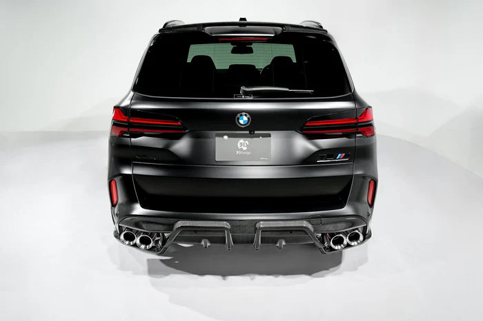 BMW X5M LCI F95 Carbon Fibre Rear Diffuser by 3DDesign (2023+)