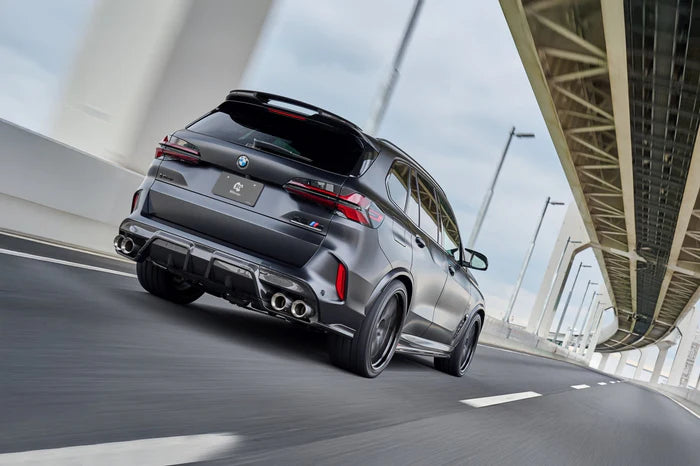 BMW X5M LCI F95 Carbon Fibre Rear Diffuser by 3DDesign (2023+)