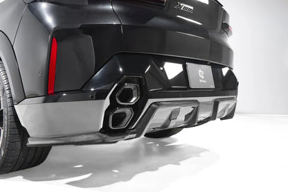 BMW XM G09 Carbon Fibre Rear Diffuser by 3D Design