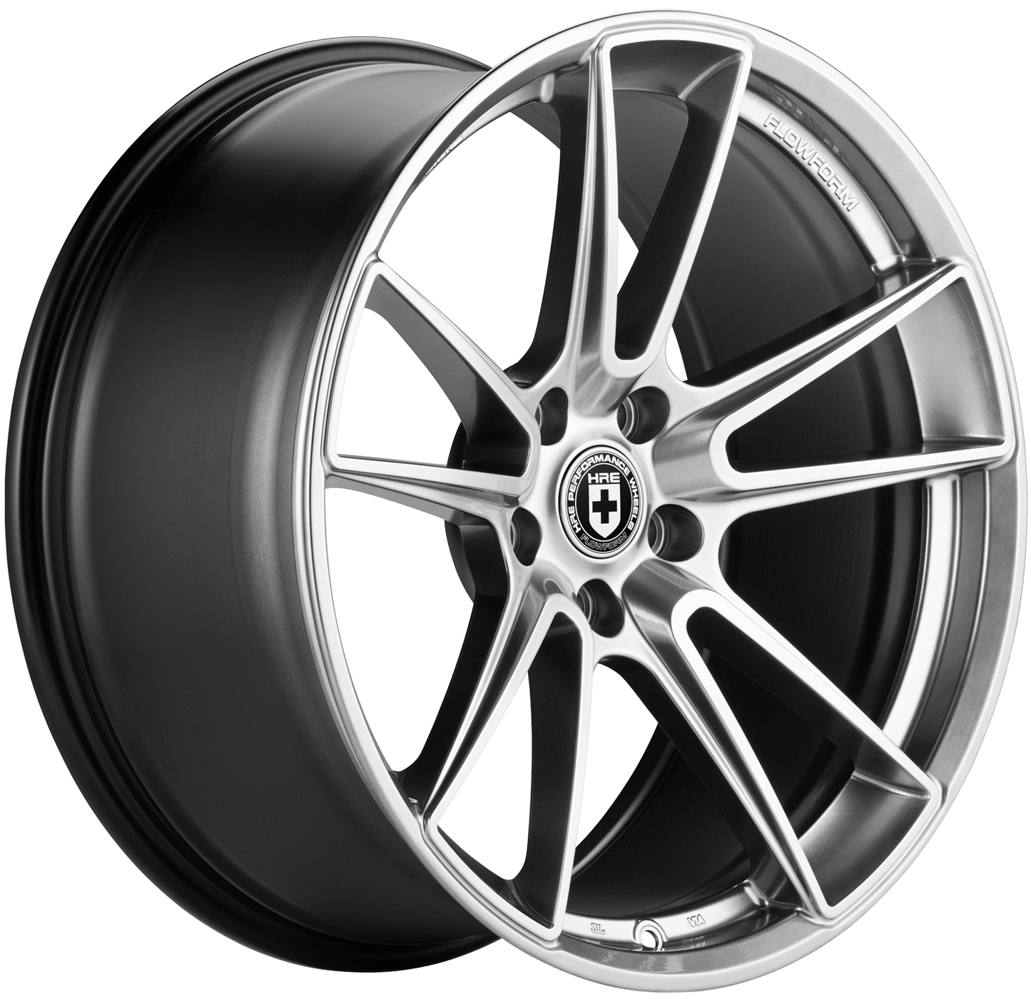 HRE FlowForm FF04 Monoblok Liquid Metal and Tarmac
