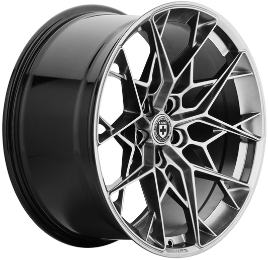 HRE FlowForm FF10 Monoblok Liquid Metal and Tarmac
