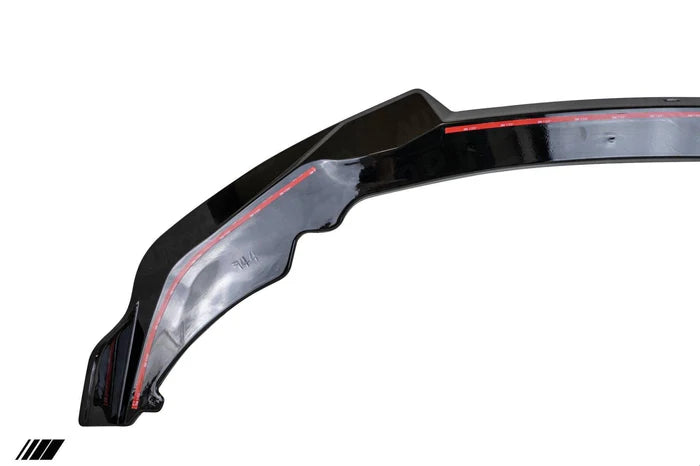 Gloss Black Competition Front Splitter for BMW 2 Series & M235i (2020-2024, F44)